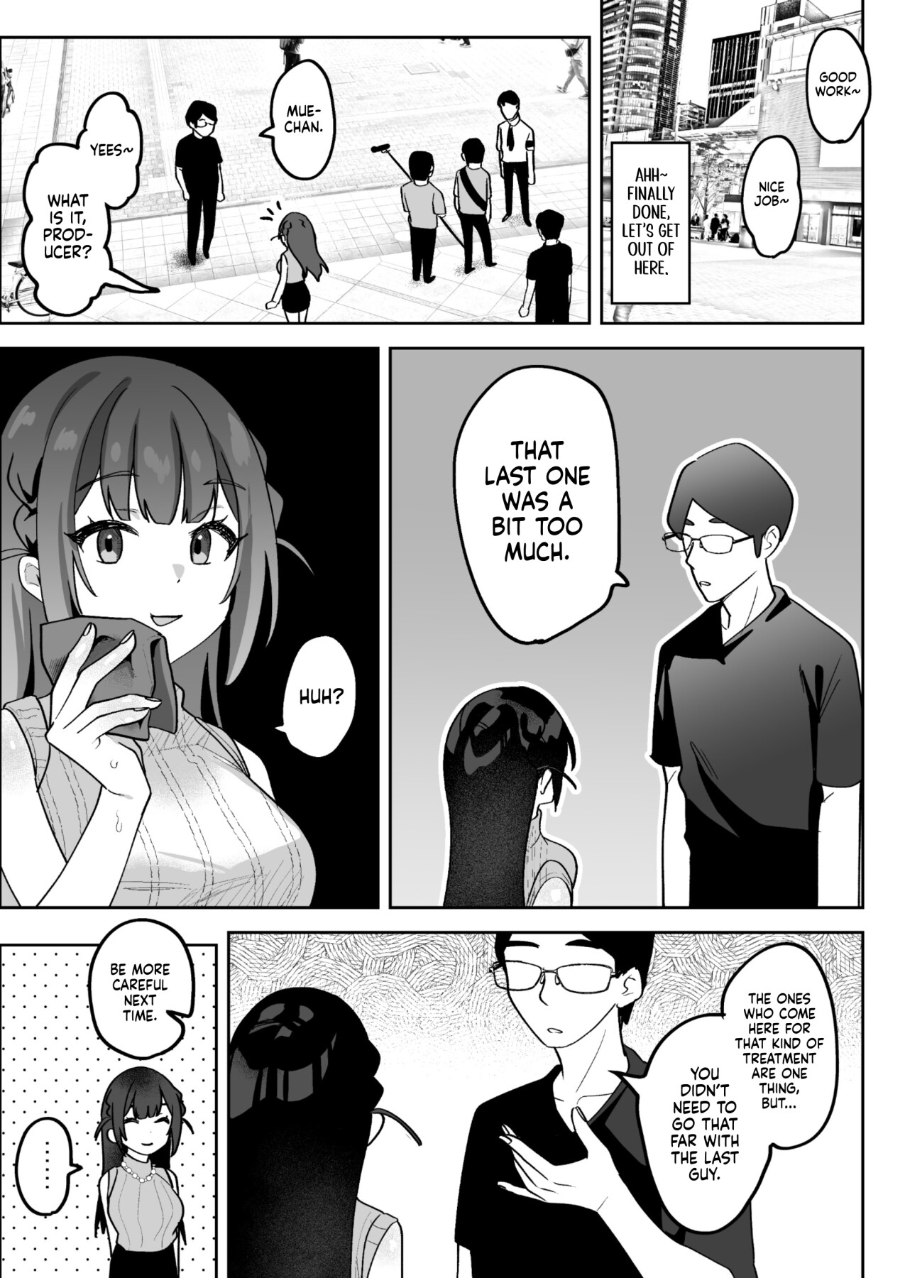 Hentai Manga Comic-Mue-Chan, Penis Gourmet Reporter-Read-32